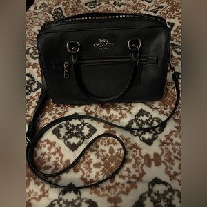 Navy coach crossbody